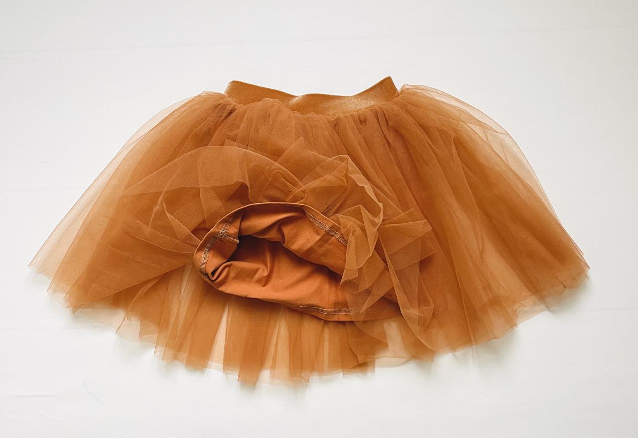 DOLLY CLASSIC TUTU WITH VELVET WAIST caramel