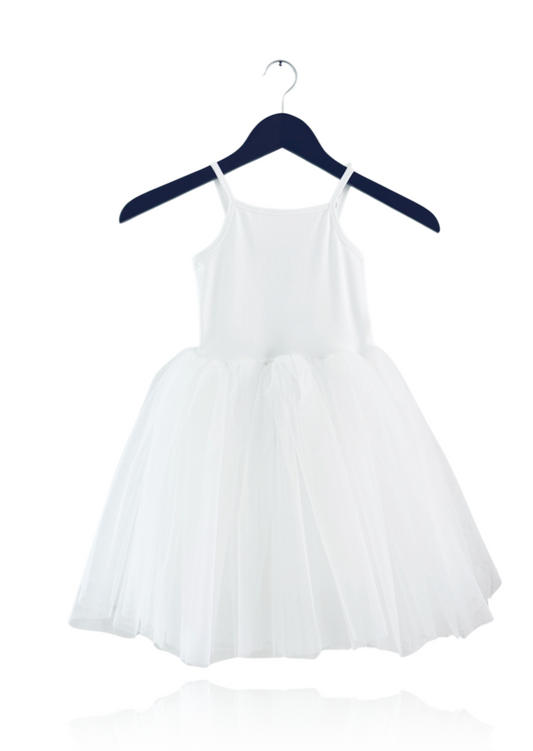 DOLLY ROMANTIC BALLET TUTU DRESS white