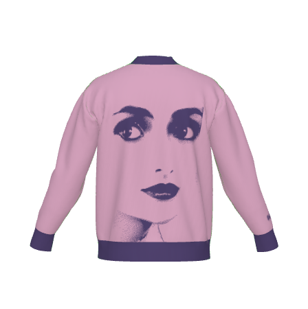 DOLLY Dorothy Lilac Violet Cardigan