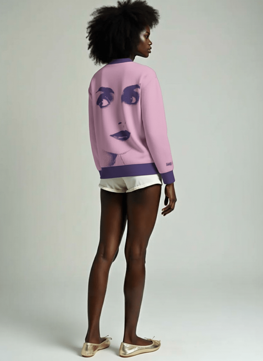 DOLLY Dorothy Lilac Violet Cardigan