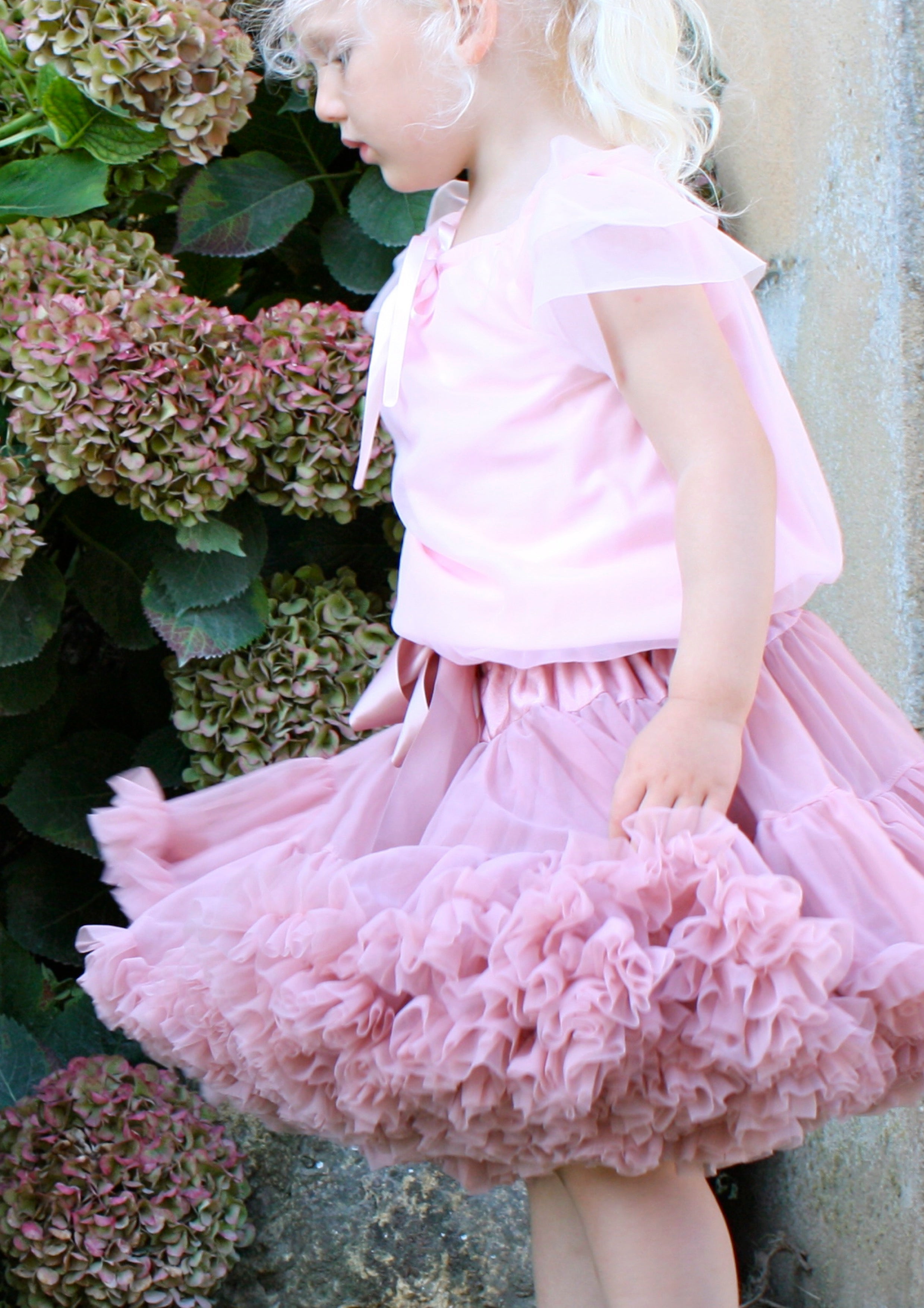 DOLLY by Le Petit Tom ® CAT PRINCESS pettiskirt dusty pink