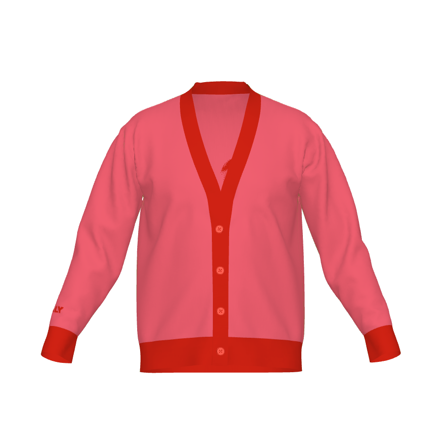 DOLLY Dorothy Hotpink Red Cardigan