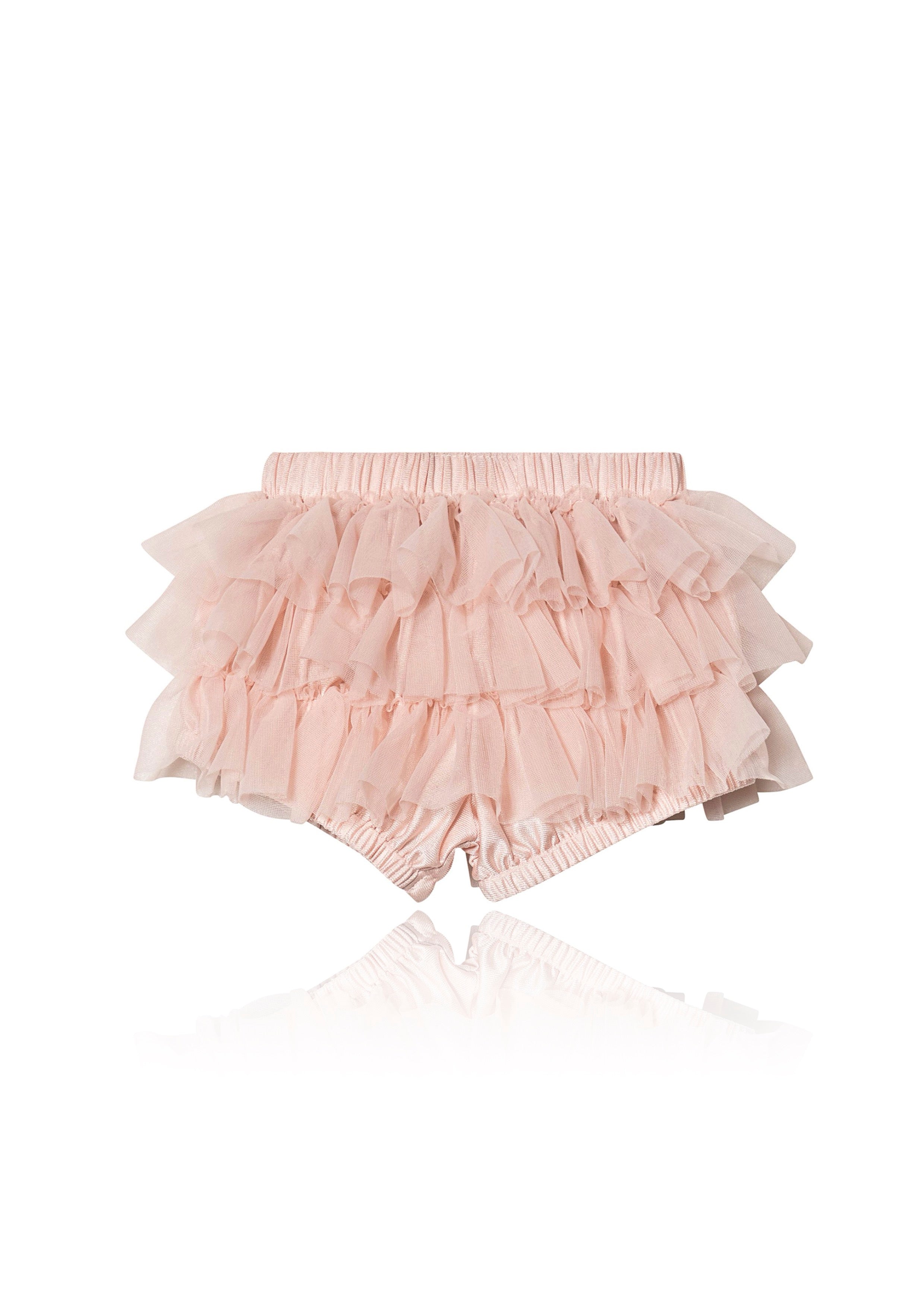 DOLLY by Le Petit Tom ® PANTALONES CON VOLANTES Tutu Bloomer rosa ballet