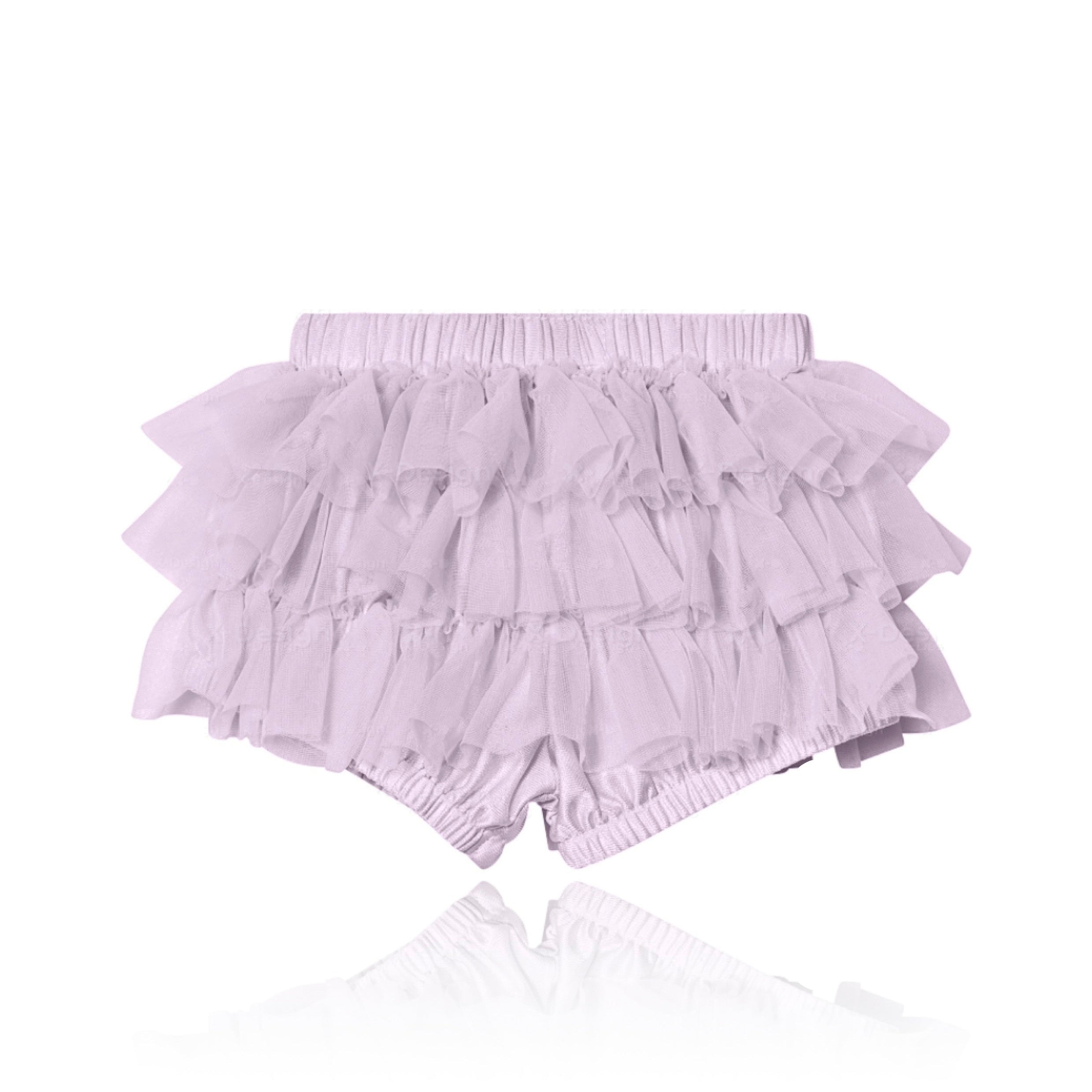 DOLLY by Le Petit Tom ® FRILLY PANTS Tutu Bloomer little lavender