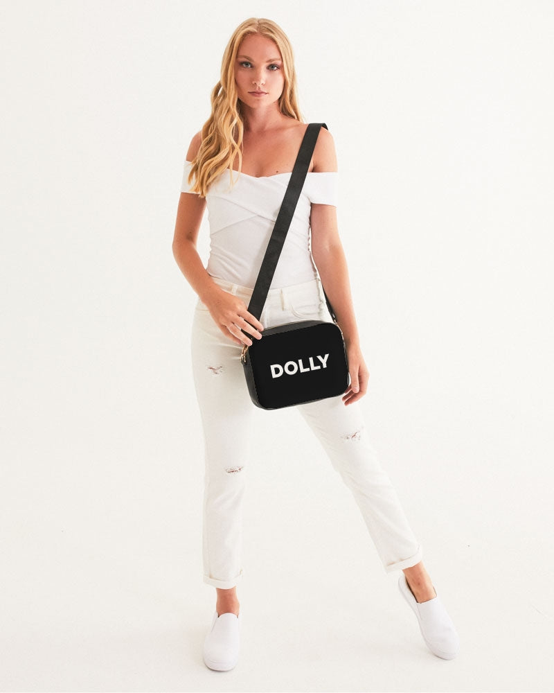 DOLLY LOGO WHITE Crossbody Bag