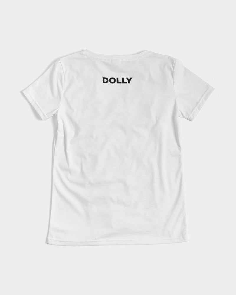 DOLLY WORLD TEXAS MANSION Women's V-Neck Tee