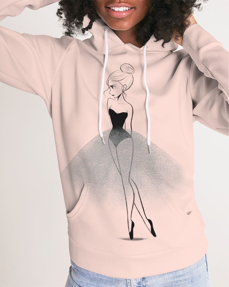 DOLLY DOODLING Ballerina Dolly pink Women's Hoodie