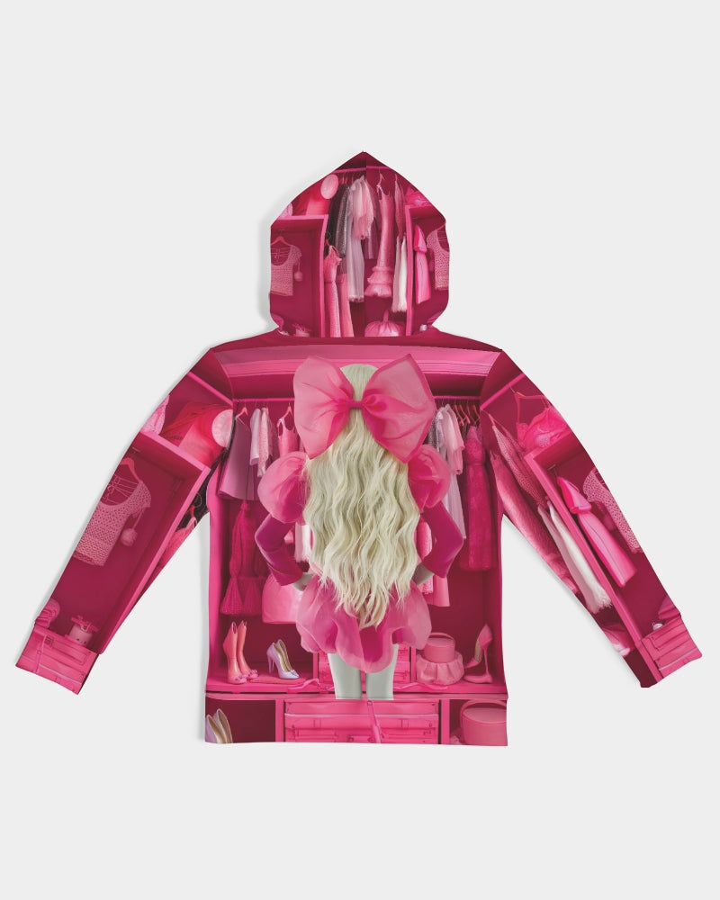 DOLLY WORLD BARBIE PINK CLOSET Kids Hoodie