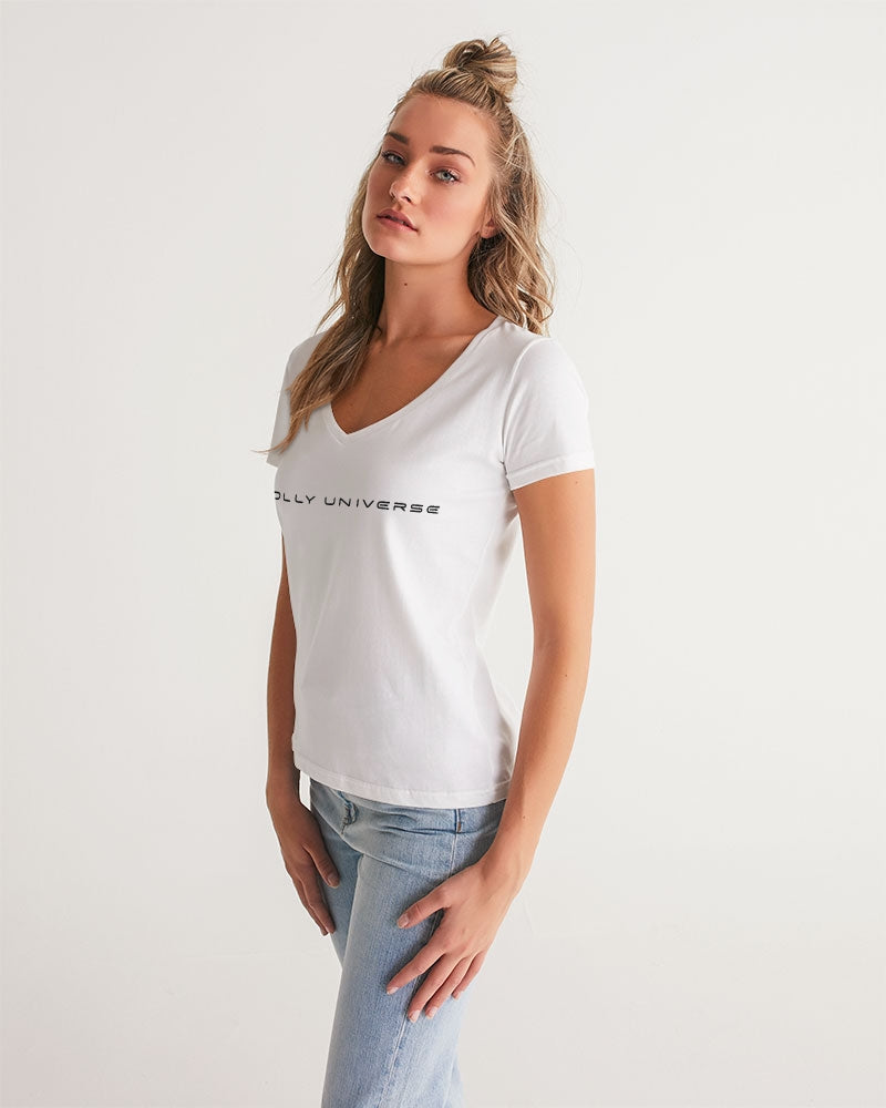 DOLLY UNIVERSE Women's V-Neck Tee