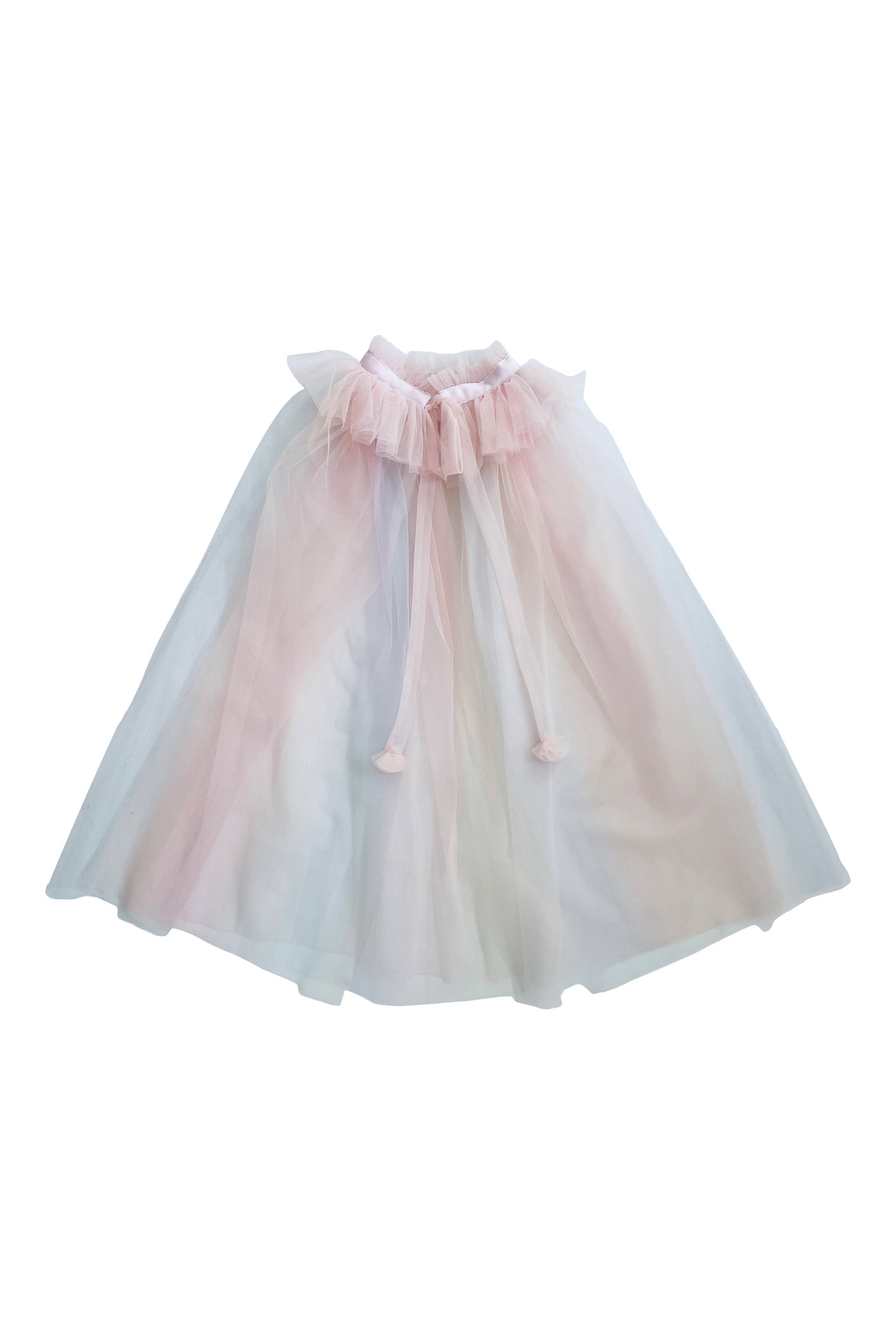 DOLLY® UNICORN RAINBOW PASTELS 🦄 🌈 TULLE CAPE rainbow