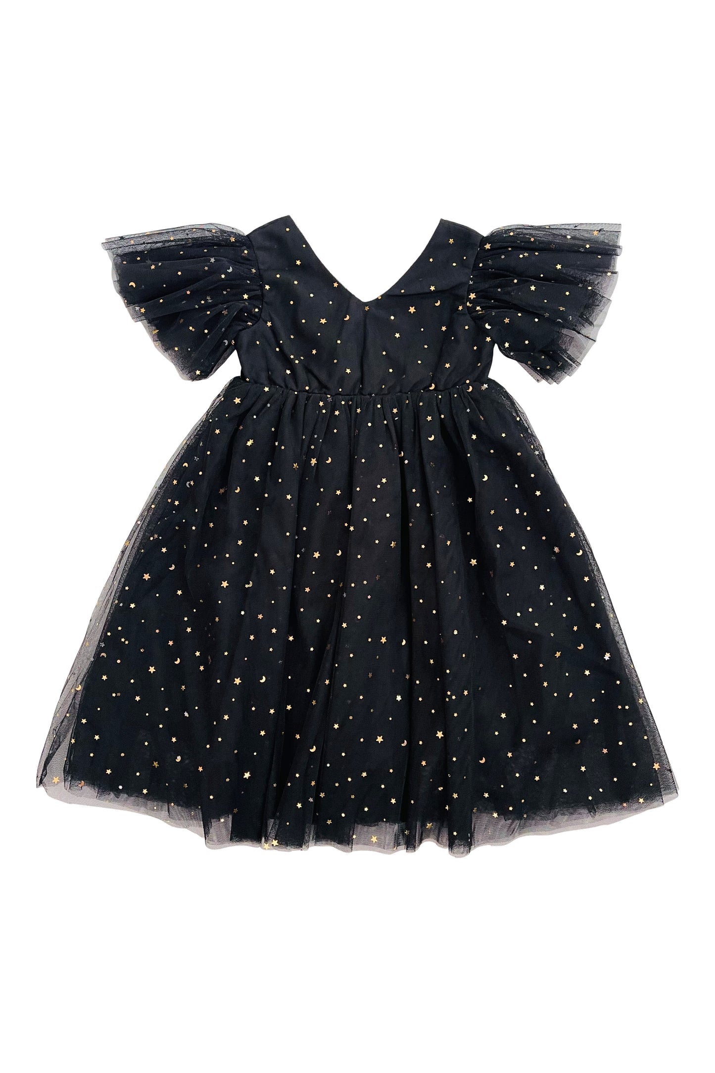 DOLLY ® STARS & MOON ⭐️ 🌙 TULLE PRINCESS DRESS black