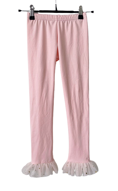 LEGGINGS DE ALGODÓN CON ESTRELLAS Y LUNA DOLLY® ⭐️ 🌙 TUL rosa ballet