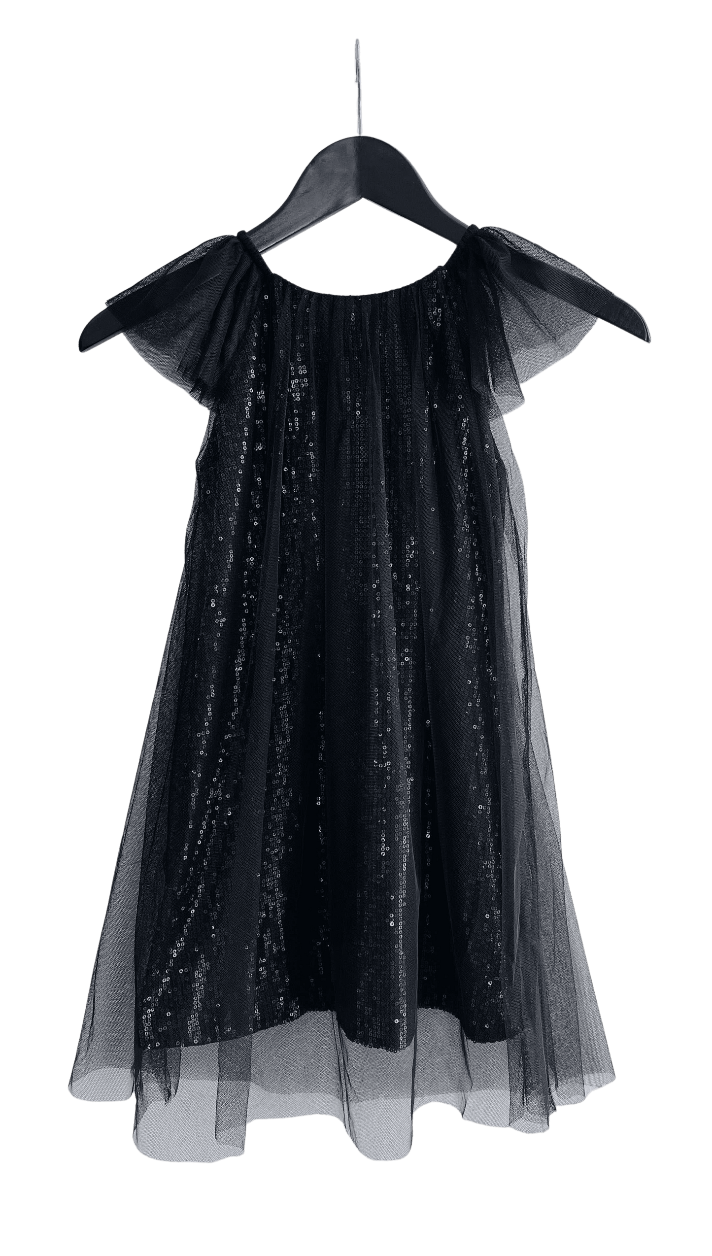 DOLLY by Le Petit Tom ® SEQUIN TULLE DRESS black