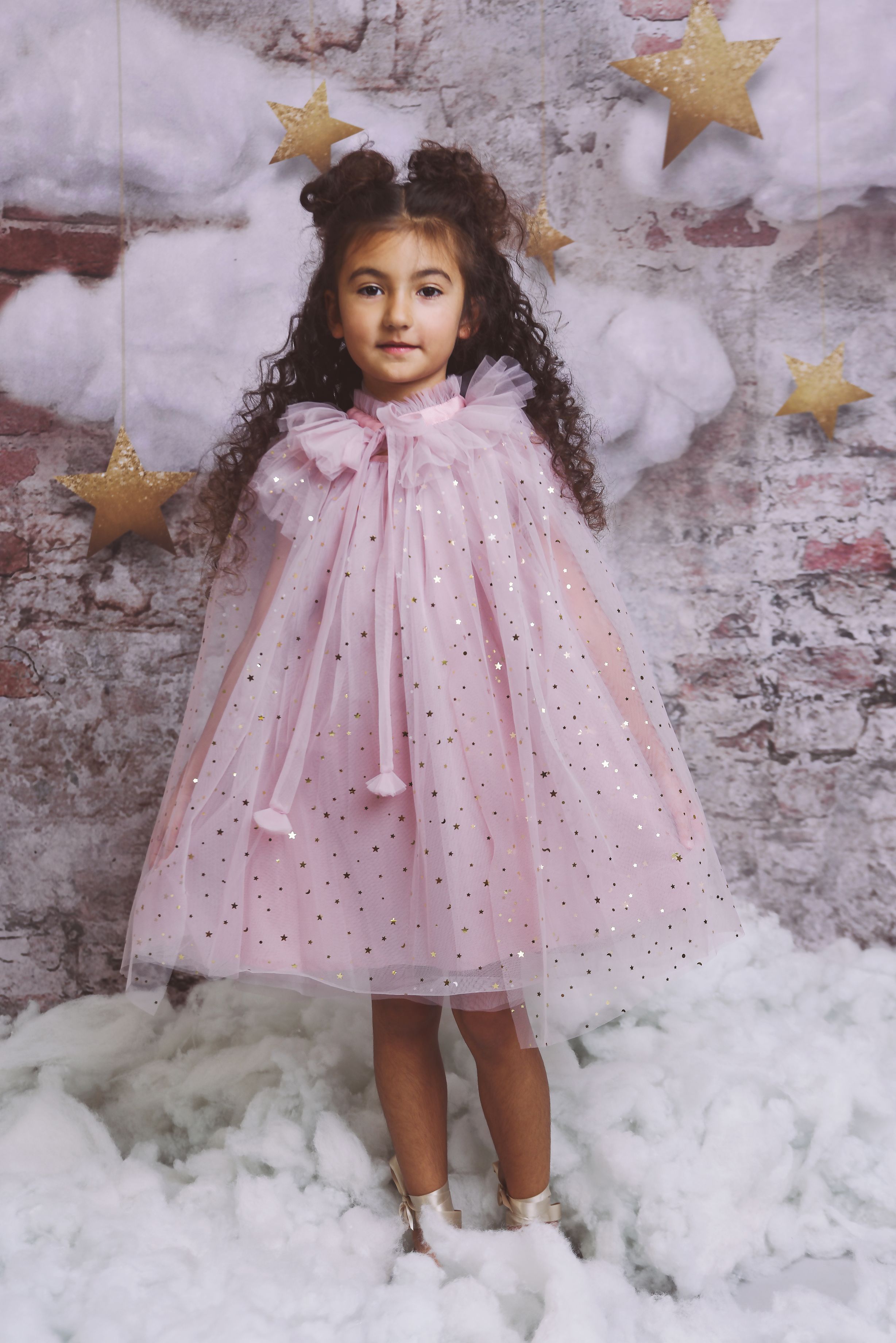 DOLLY® STARS & MOON ⭐️ 🌙 CAPA DE TUL violeta empolvado
