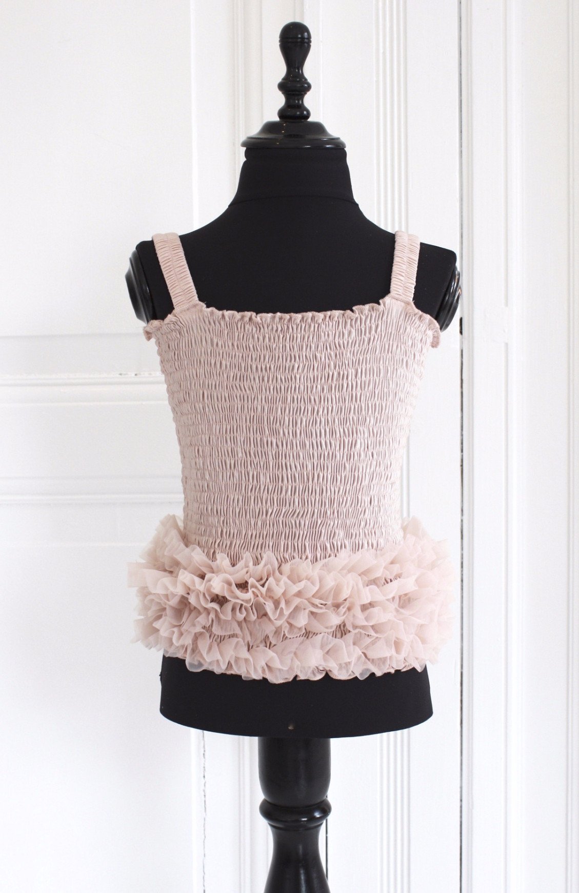 DOLLY by Le Petit Tom ® FRILLY TOP ballet pink - DOLLY by Le Petit Tom ®