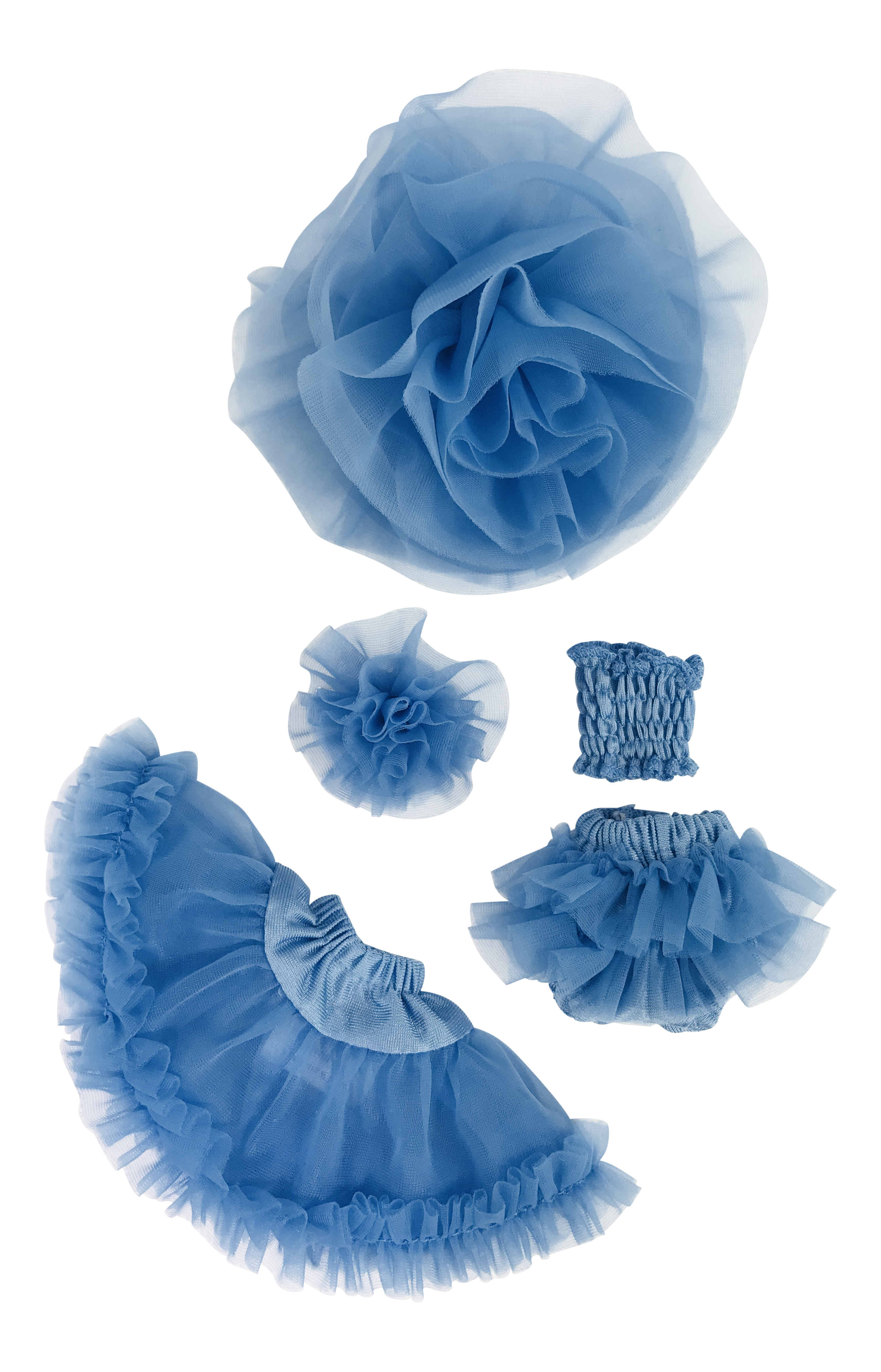 ANGELA Doll clothing DOLLY PETTISKIRT FASHION SET - many colors-dolls-DOLLY by Le Petit Tom ®