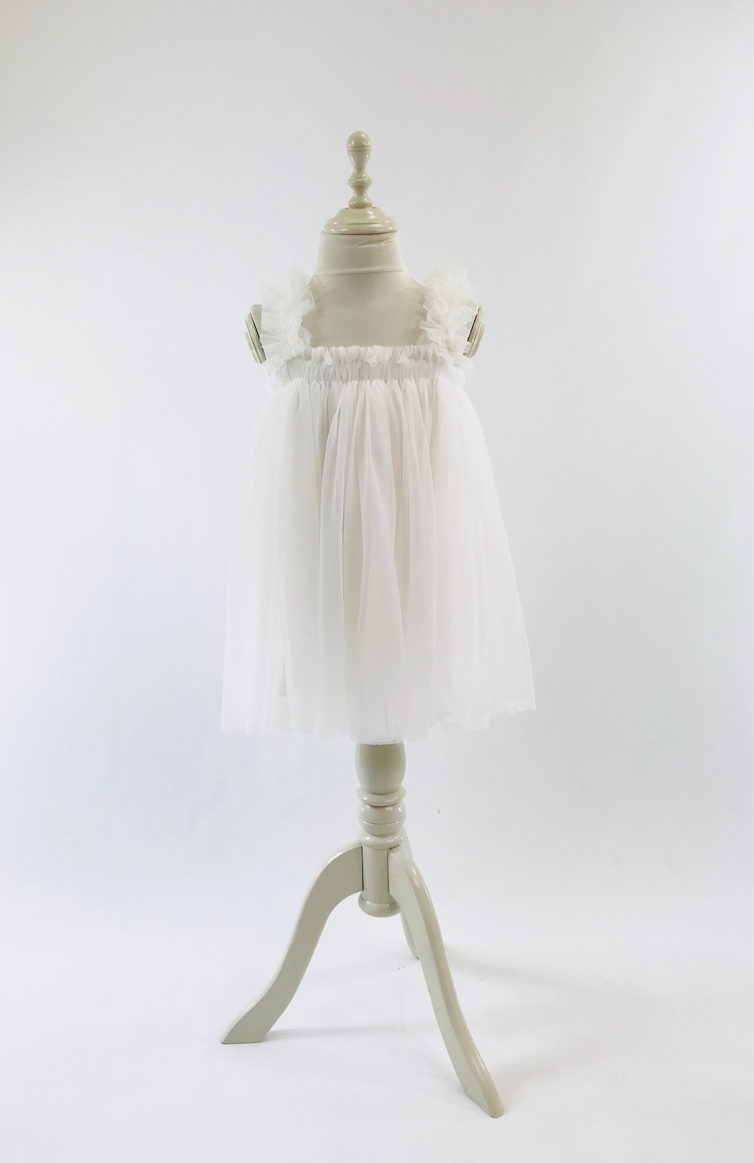 DOLLY 2 WAY TUTU VESTIDO BEACH COVER UP blanco roto