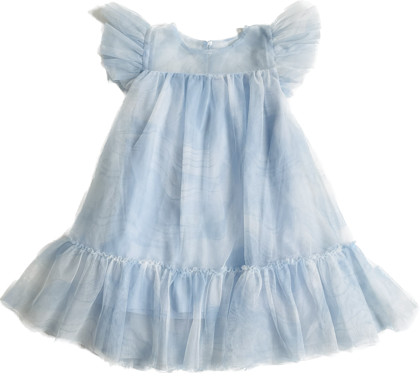 DOLLY® DREAMY HEAD IN THE CLOUDS DRESS blue clouds ☁️