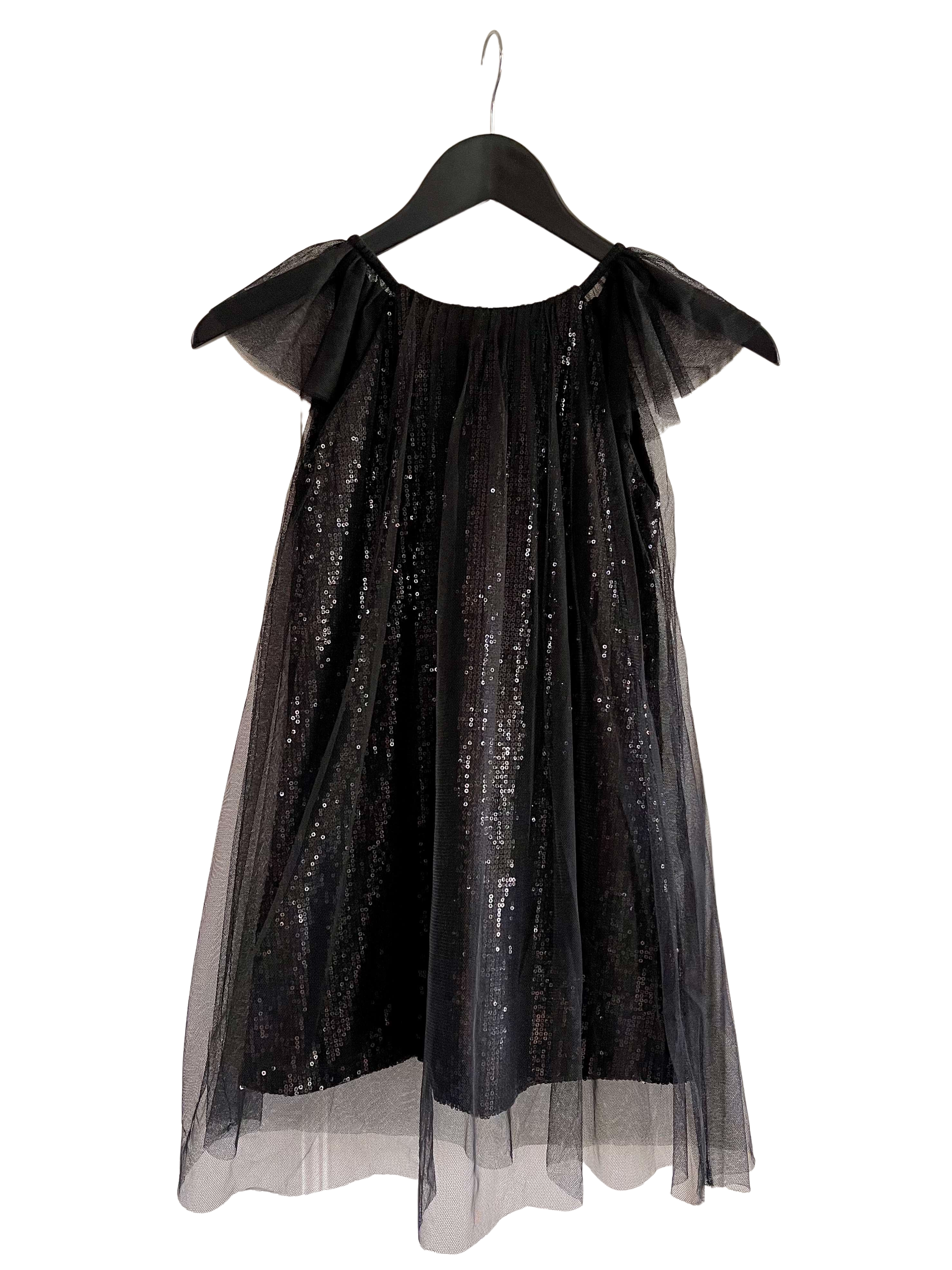 DOLLY by Le Petit Tom ® SEQUIN TULLE DRESS black