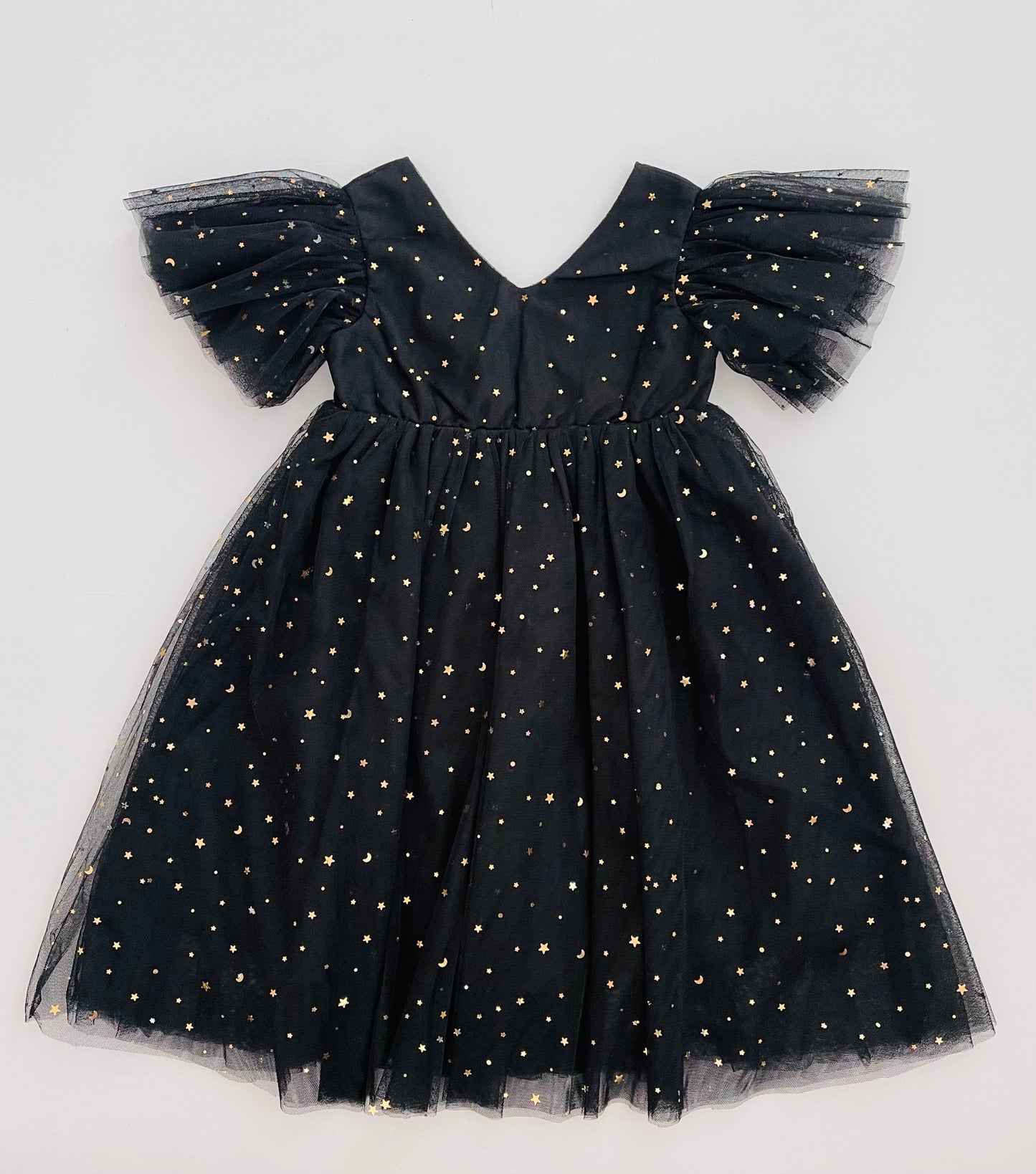 DOLLY ® STARS & MOON ⭐️ 🌙 TULLE PRINCESS DRESS black