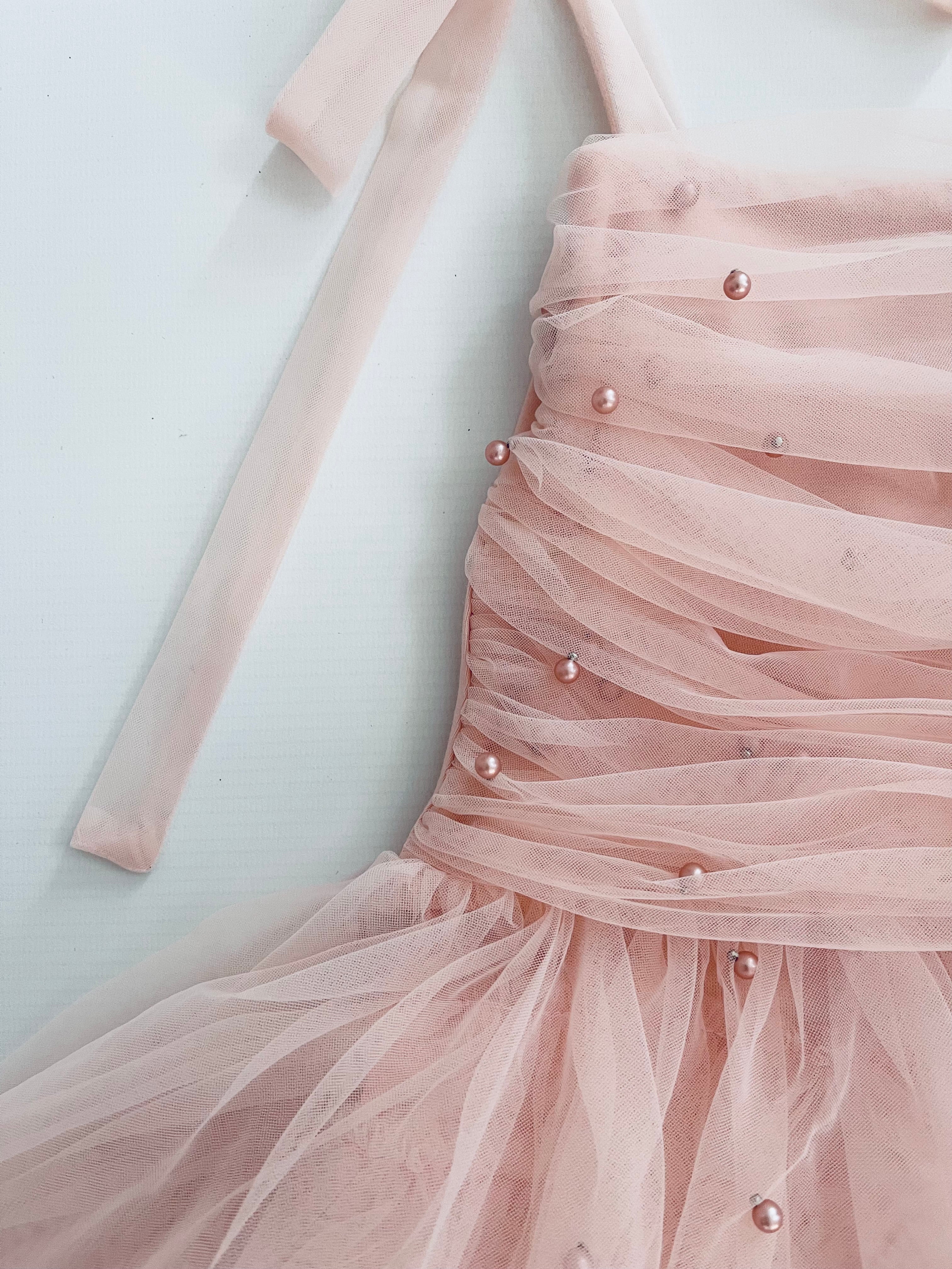 DOLLY® PEARL TULLE BALLERINA DRESS dollypink ⚪