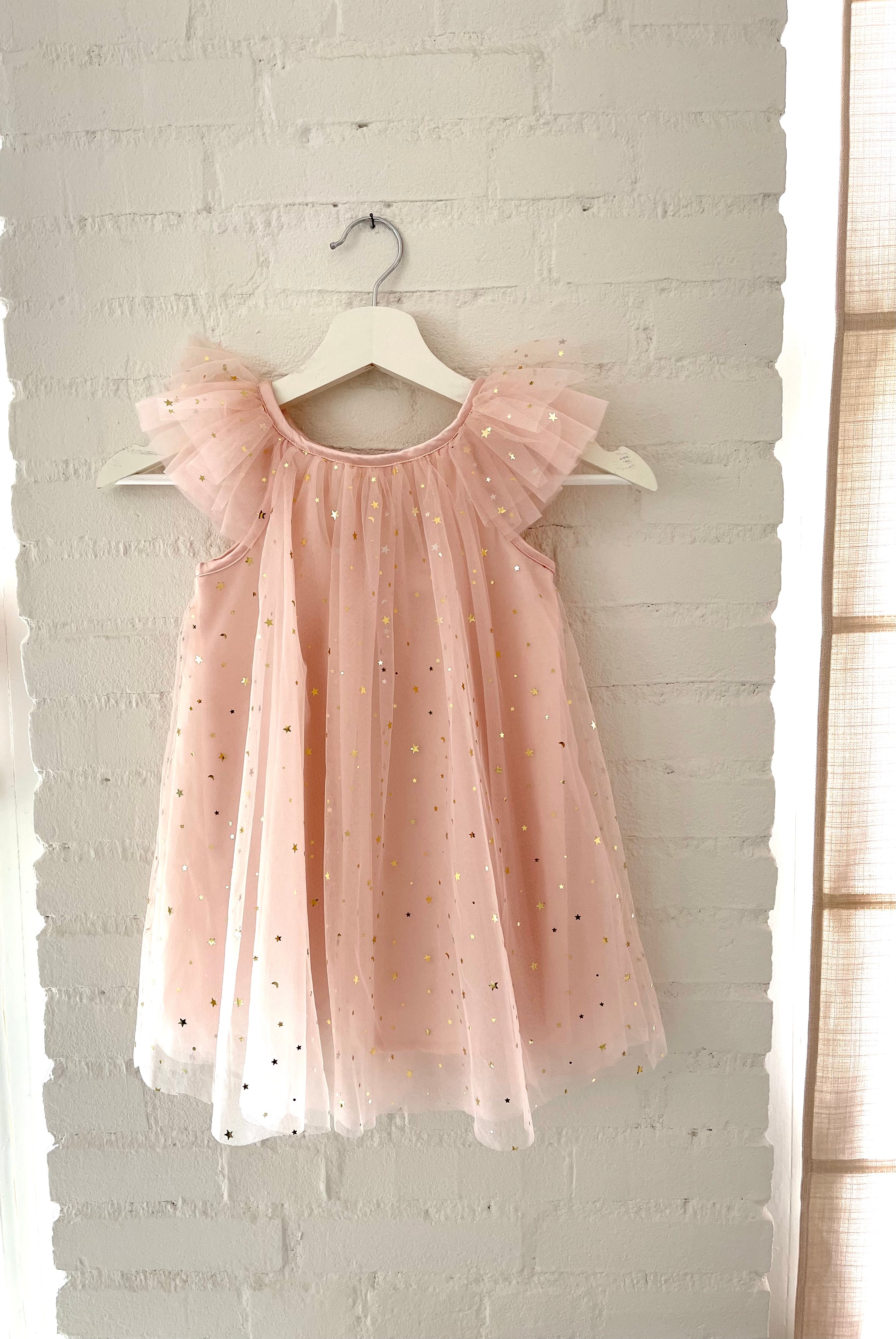 DOLLY® STARS & MOON ⭐️ 🌙 TULLE FAIRY DRESS ballet pink