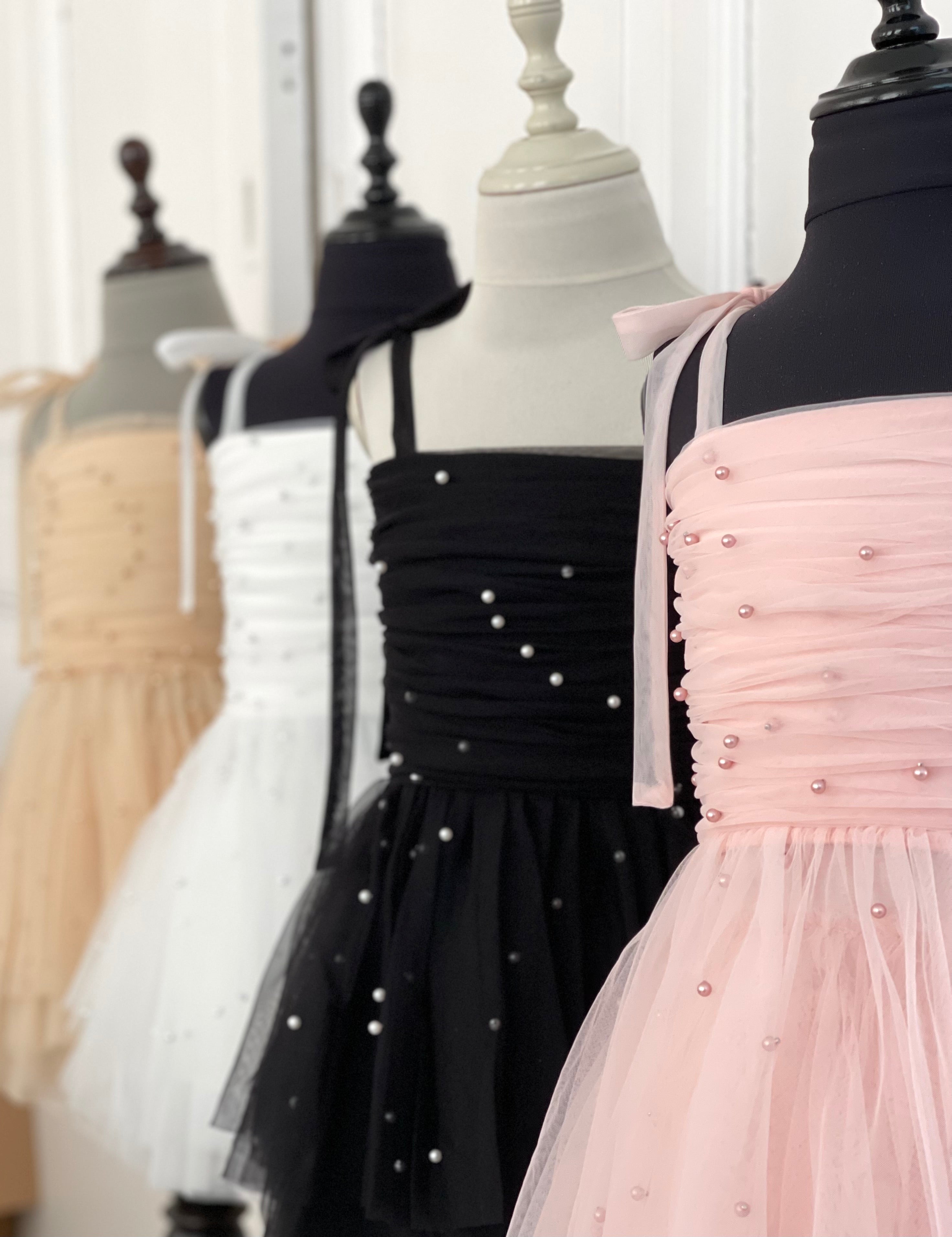 DOLLY® PEARL TULLE BALLERINA DRESS dollypink ⚪