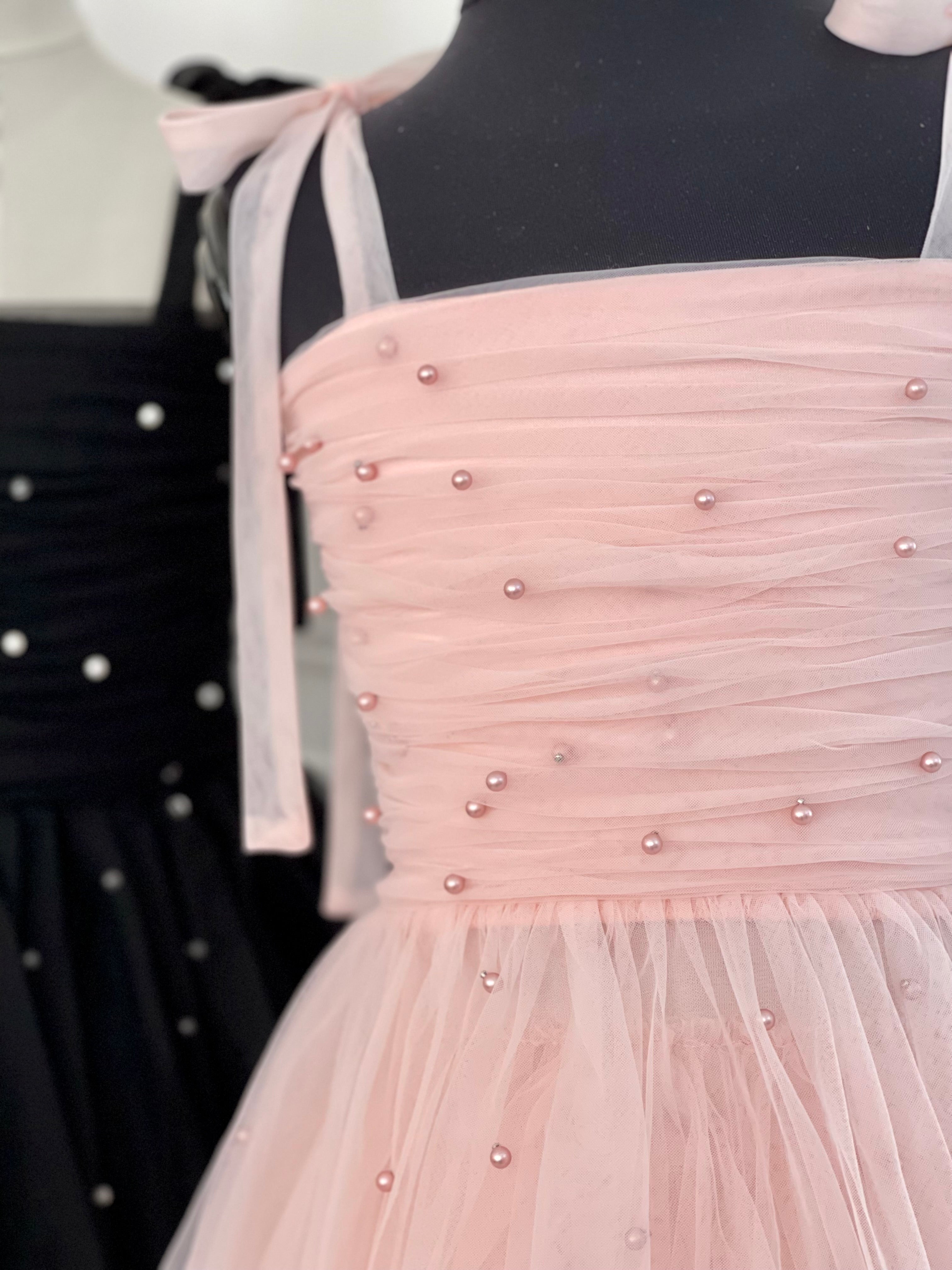 DOLLY® PEARL TULLE BALLERINA DRESS dollypink ⚪
