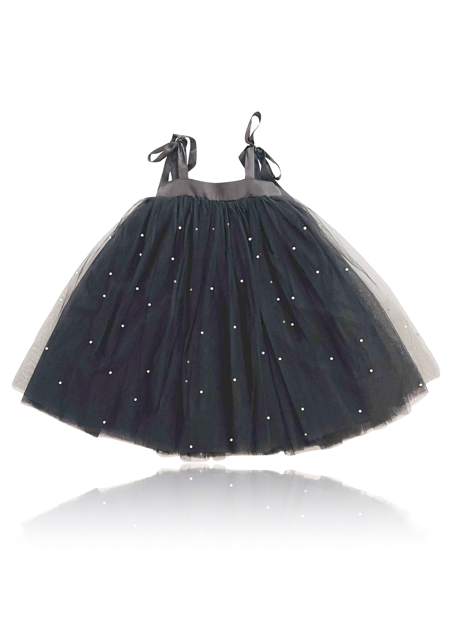 DOLLY® PEARL 2-CUTE TULLE DRESS black  ⚪