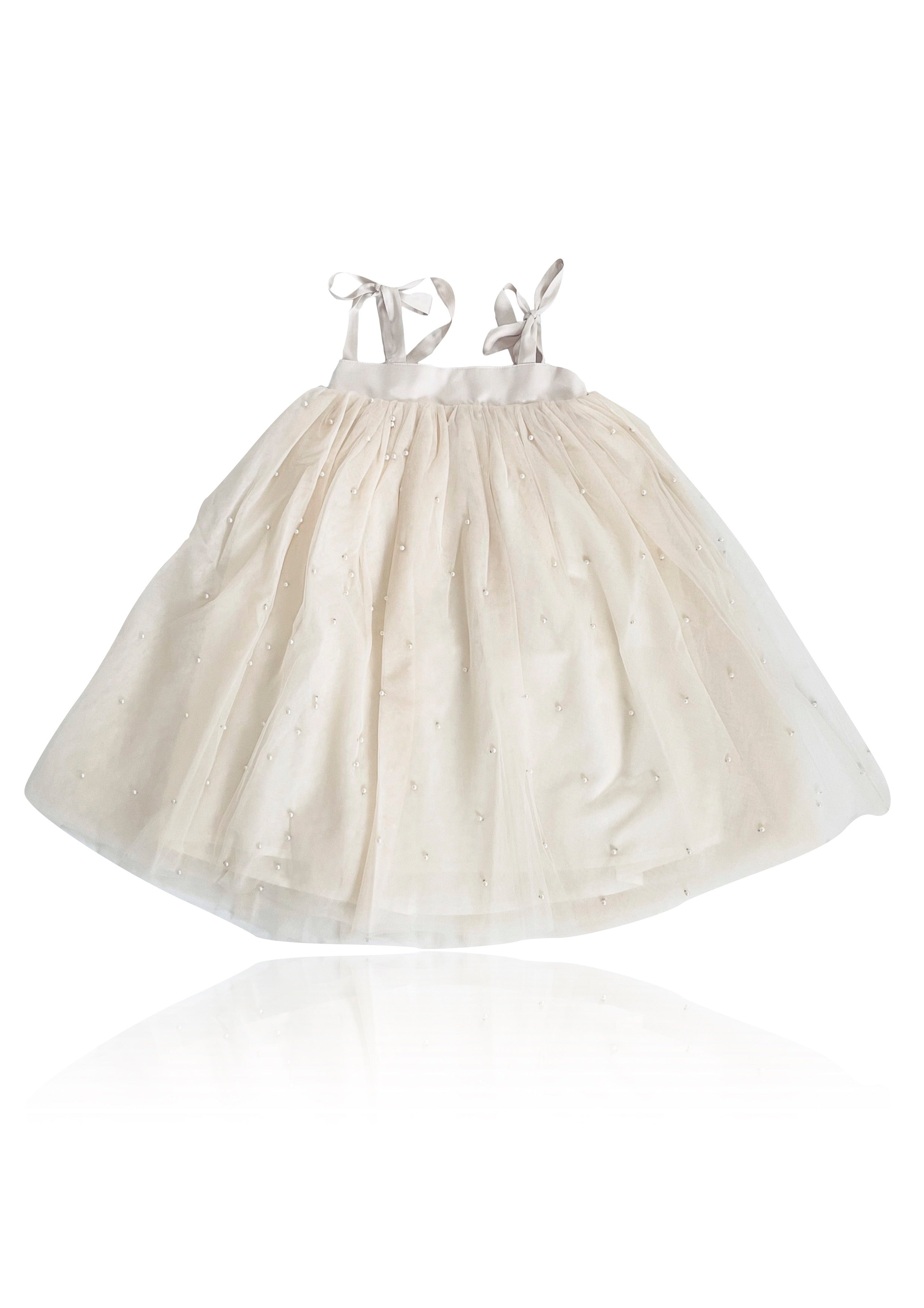 DOLLY® PEARL 2-CUTE TULLE DRESS cream ⚪