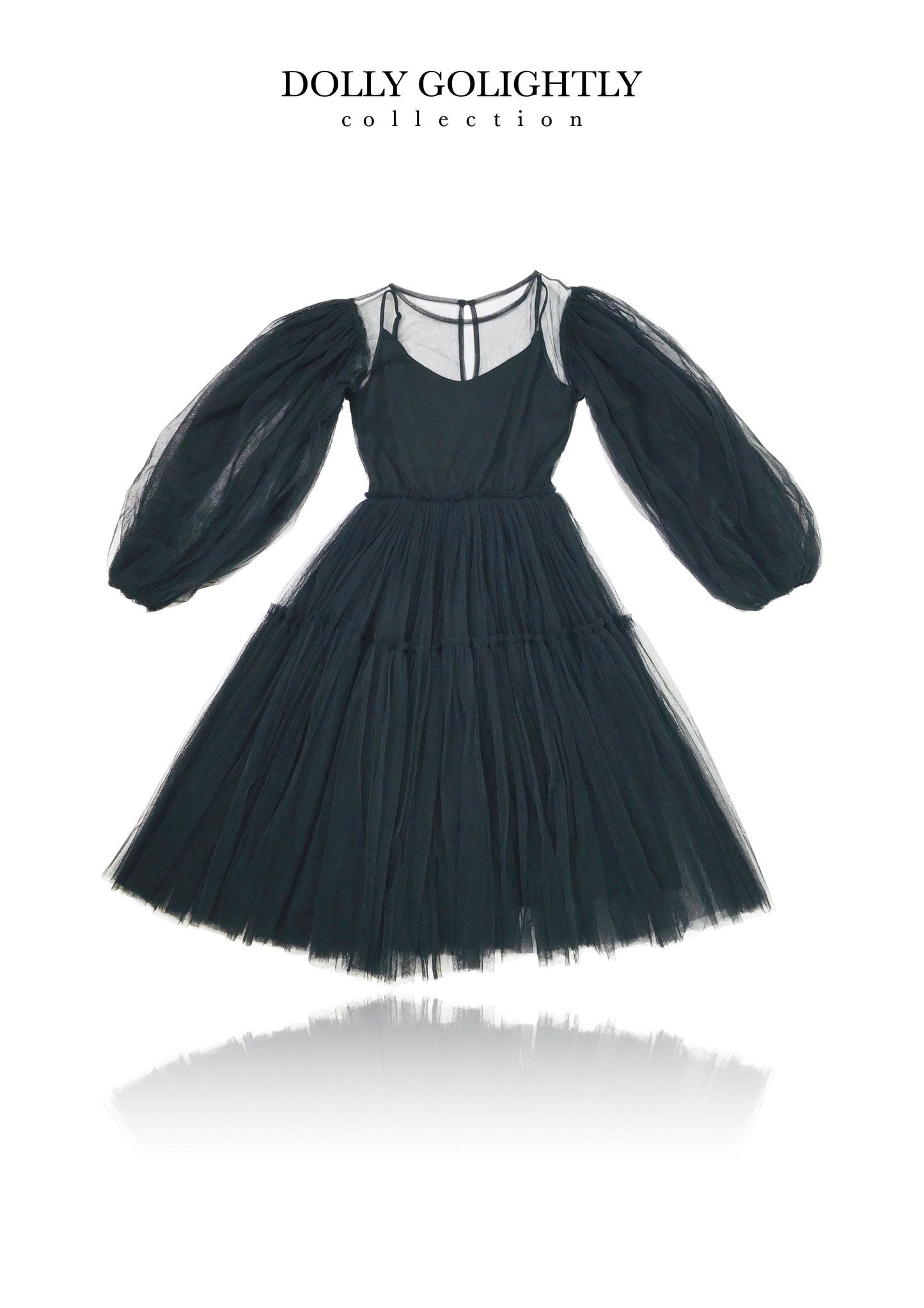 DOLLY GOLIGHTLY TEA TUTU DRESS black