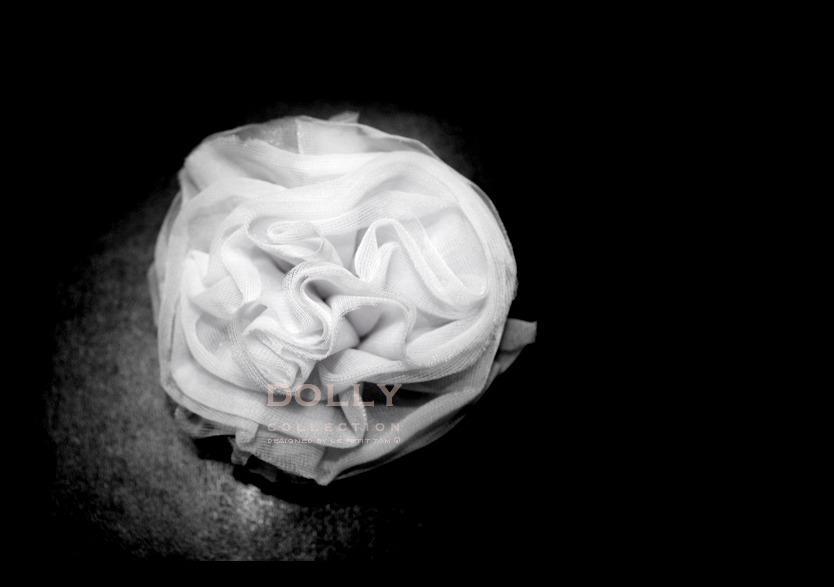 DOLLY by Le Petit Tom ® HAIR ROSETTE/ BROACH many colors