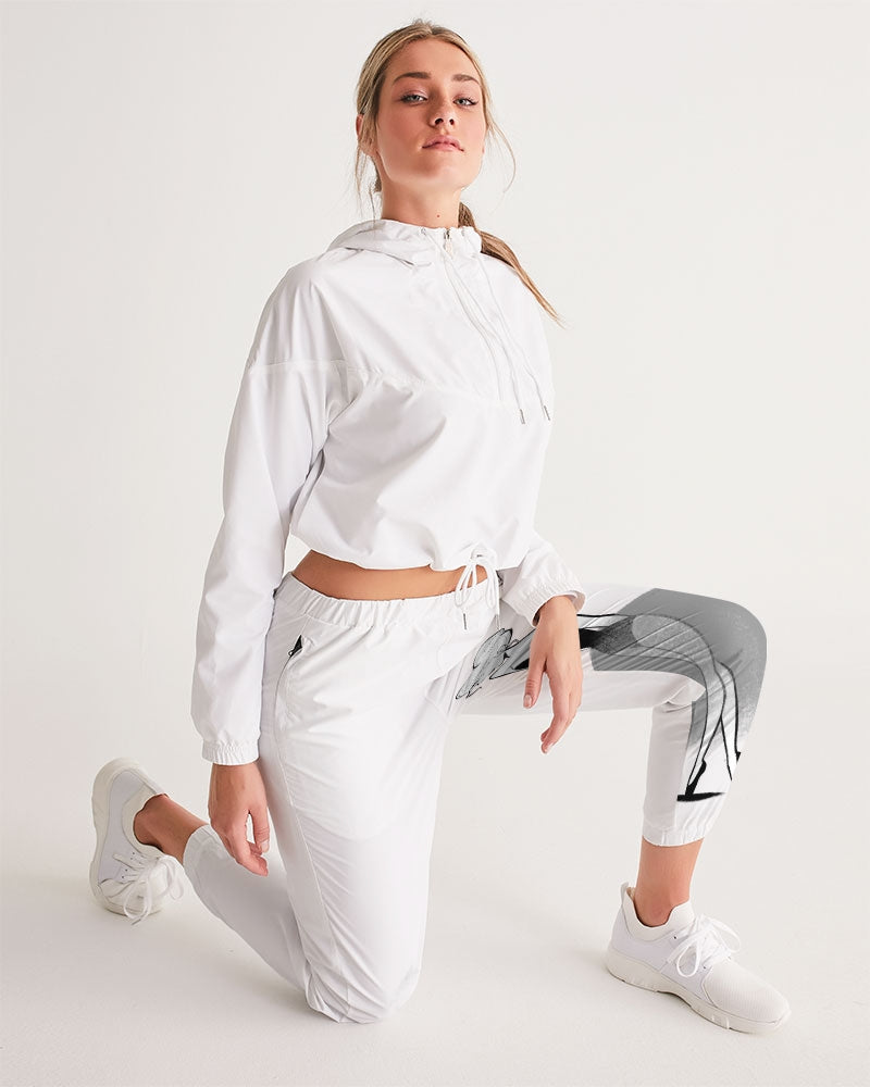 DOLLY DOODLING Ballerina Women's Track Pants white