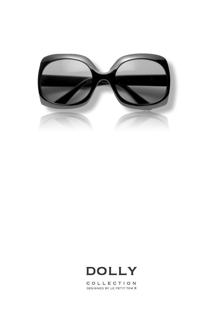 DOLLY by Le Petit Tom ® Retro SUNGLASSES black - DOLLY by Le Petit Tom ®