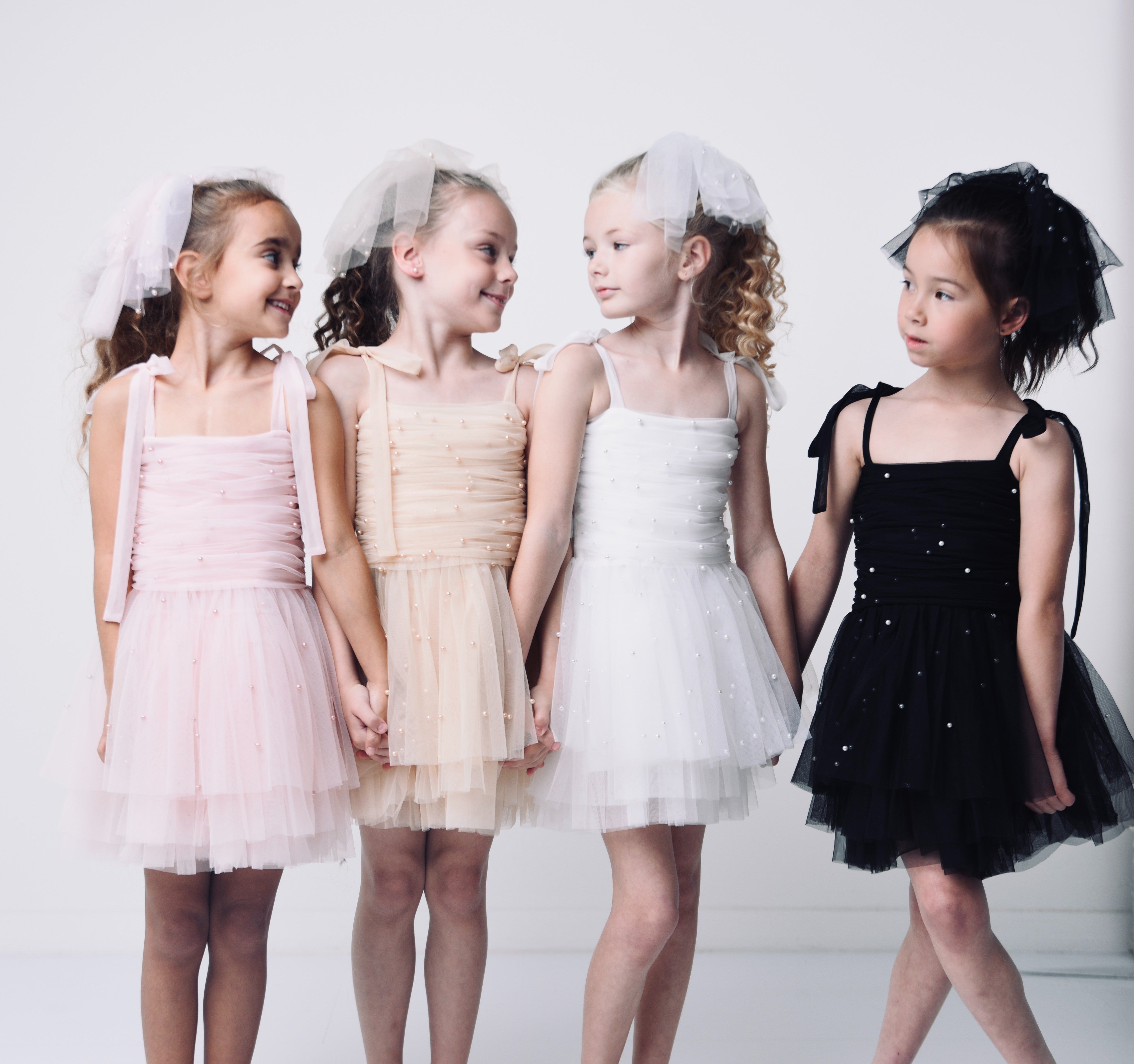 DOLLY® PEARL TULLE BALLERINA DRESS dollypink ⚪