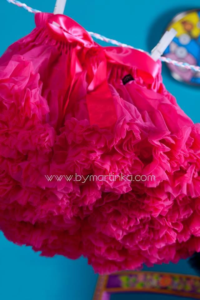 DOLLY by Le Petit Tom ® VINTAGE BARBIE pettiskirt fuchsia - DOLLY by Le Petit Tom ®