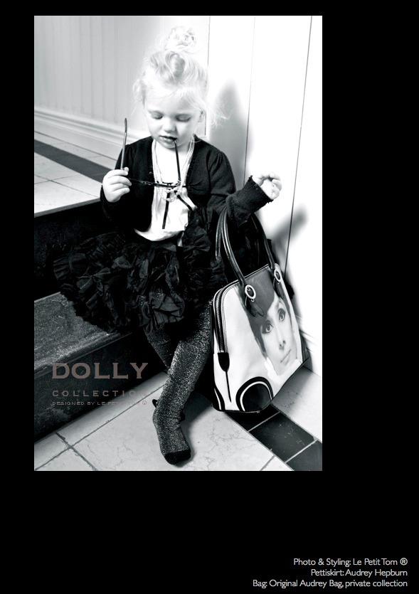 DOLLY by Le Petit Tom ® AUDREY HEPBURN pettiskirt black - DOLLY by Le Petit Tom ®