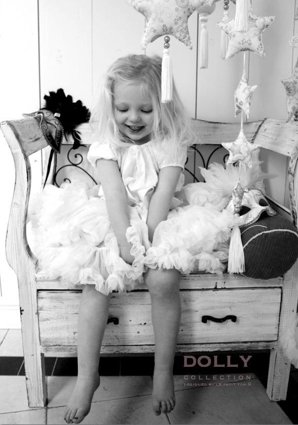 DOLLY by Le Petit Tom ® MARILYN MONROE pettiskirt off-white - DOLLY by Le Petit Tom ®