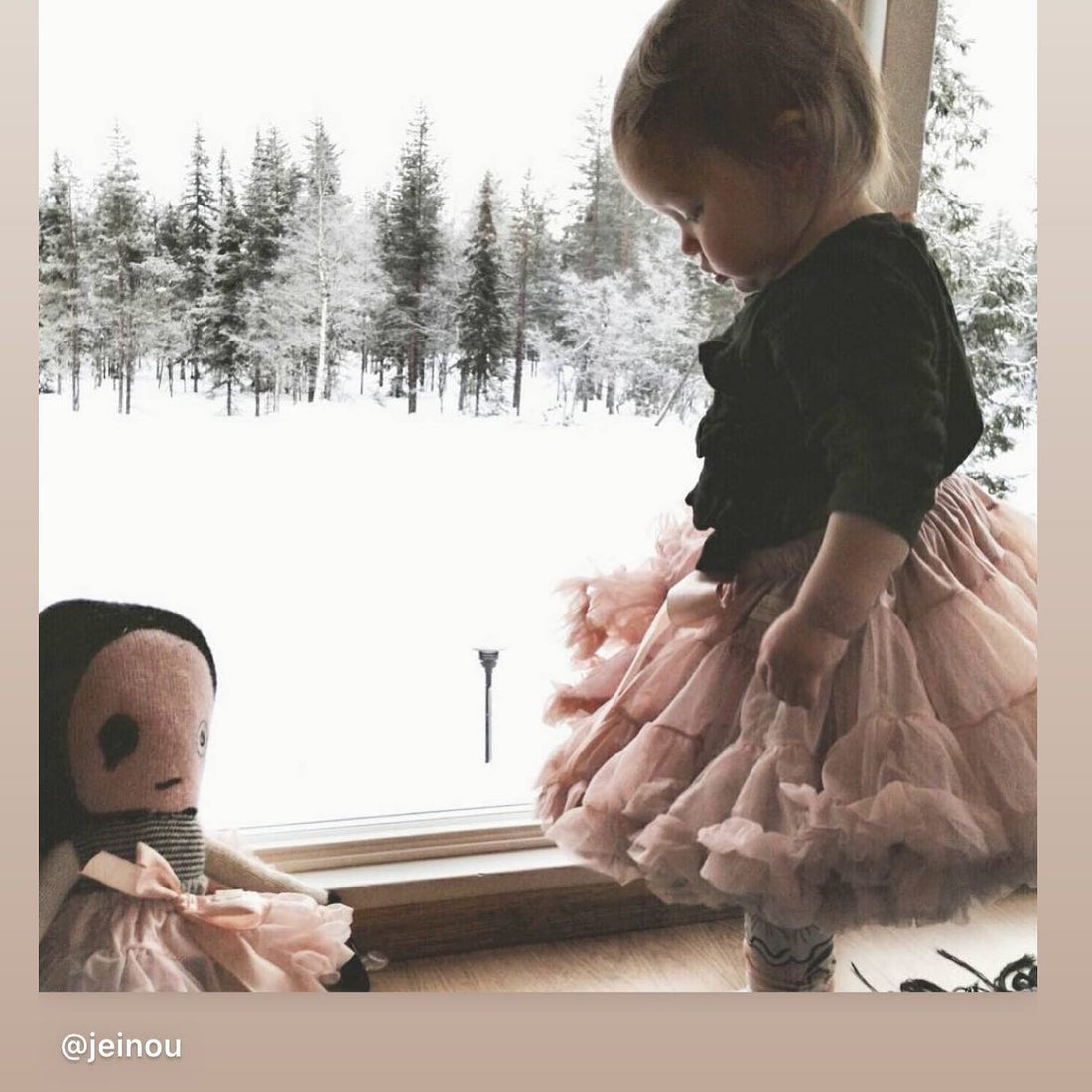 A true Dolly Ballerina toddler...