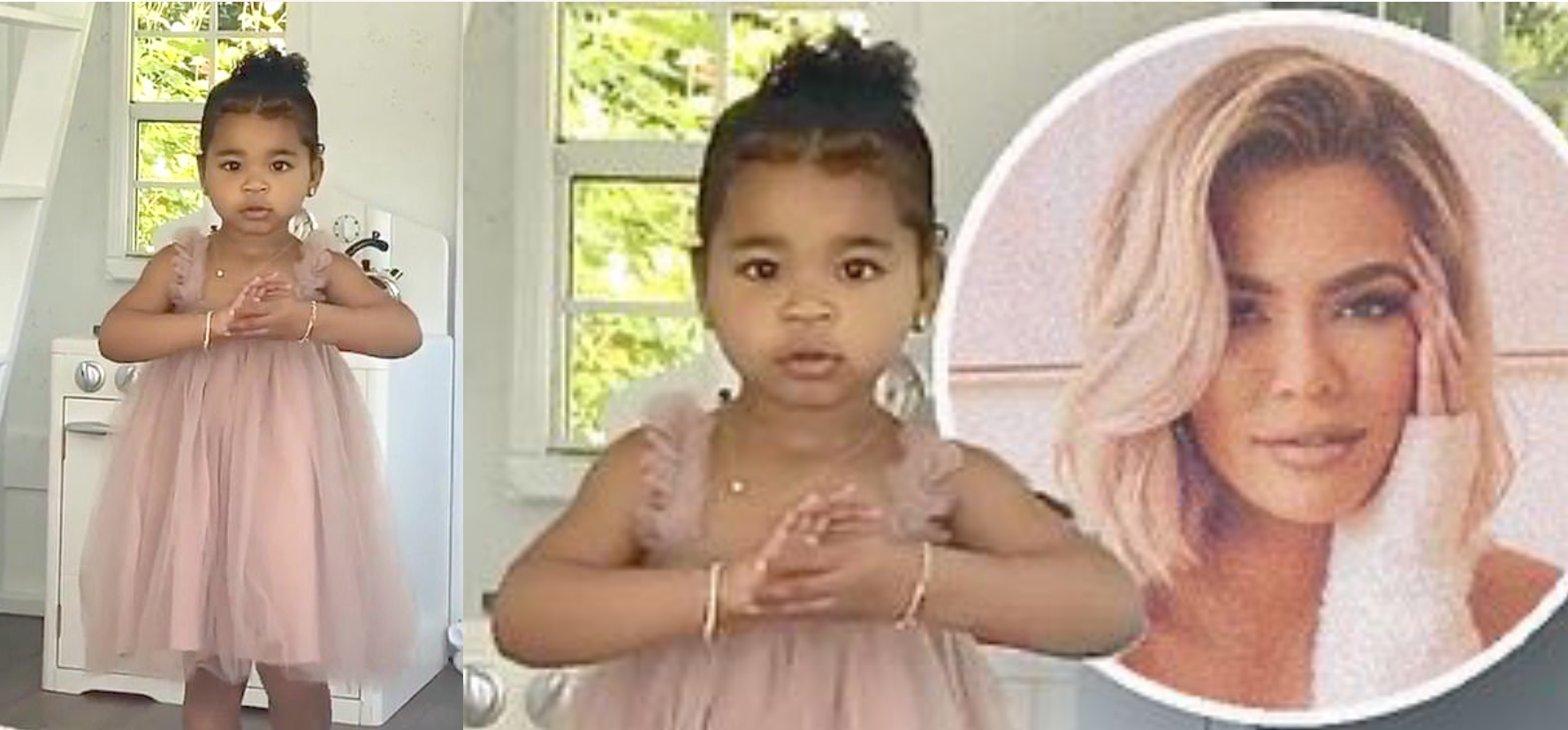 DOLLY DRESS Worn by “ TuTu” Khloé Kardashian’s daughter True Thomson