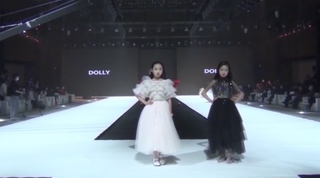 DOLLY collection at the famous  EXPO CHILDREN'S TALENT SHOW in Shanghai January 2021