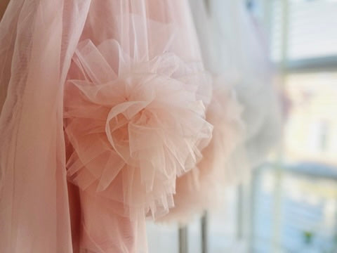 DOLLY by Le Petit Tom ® ROSE TULLE DRESS dollypink