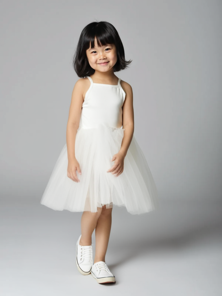 DOLLY ROMANTIC BALLET TUTU DRESS white