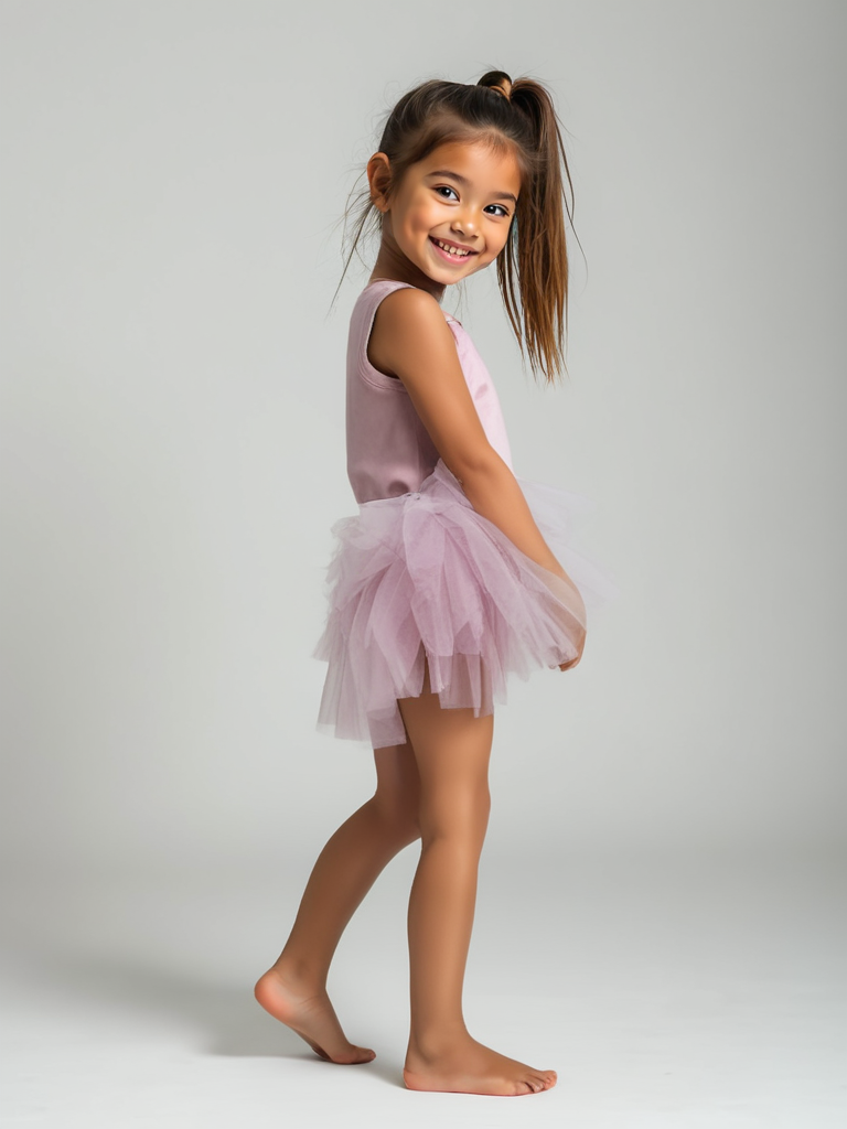 DOLLY TIMELESS COTTON TUTU DRESS violet