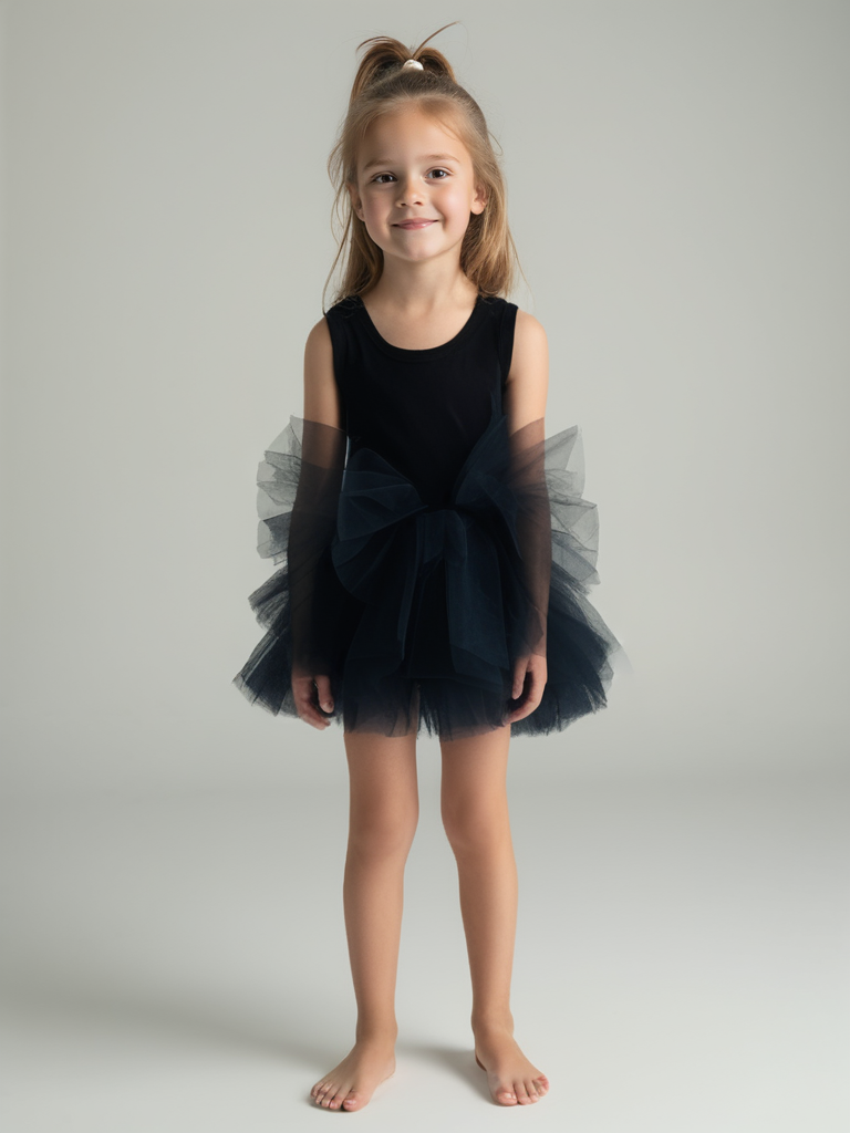 DOLLY TIMELESS VELVET TUTU DRESS black