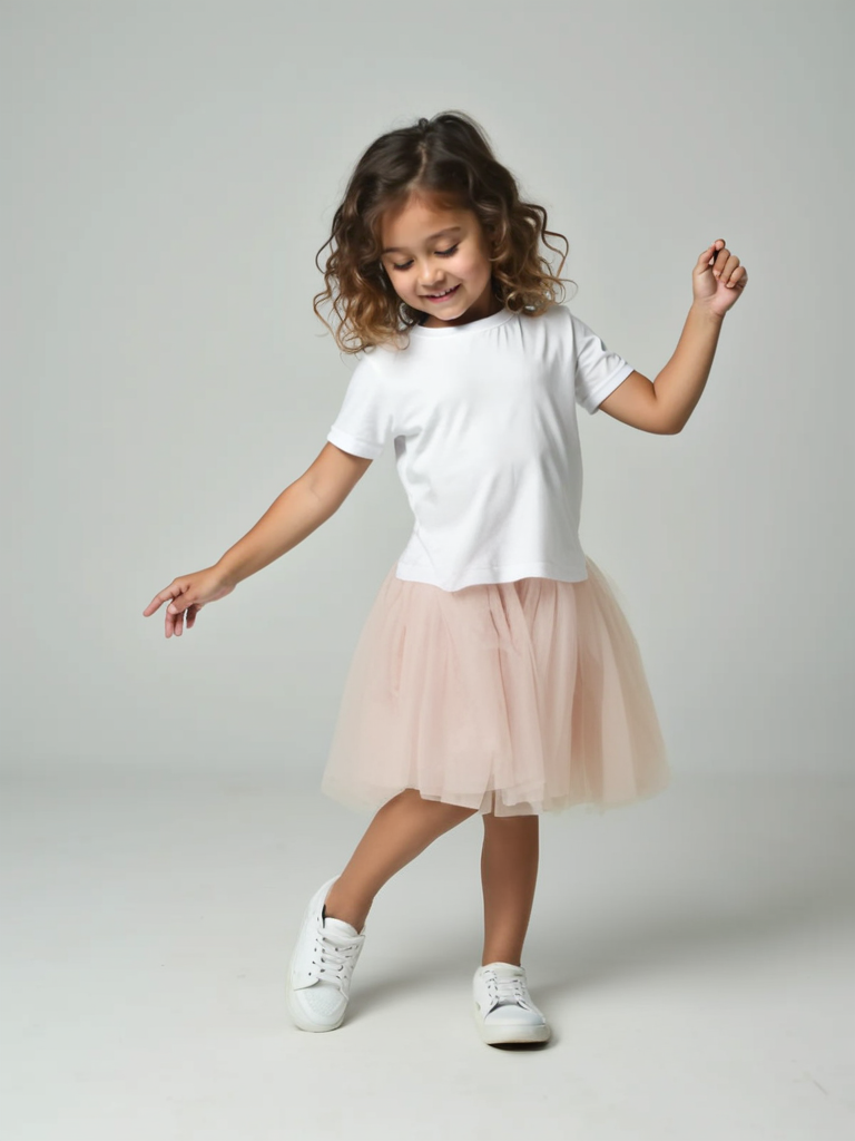DOLLY CLASSIC TUTU WITH VELVET WAIST pink
