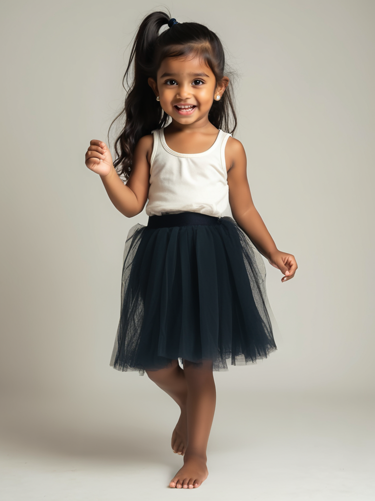 DOLLY CLASSIC TUTU WITH VELVET WAIST black