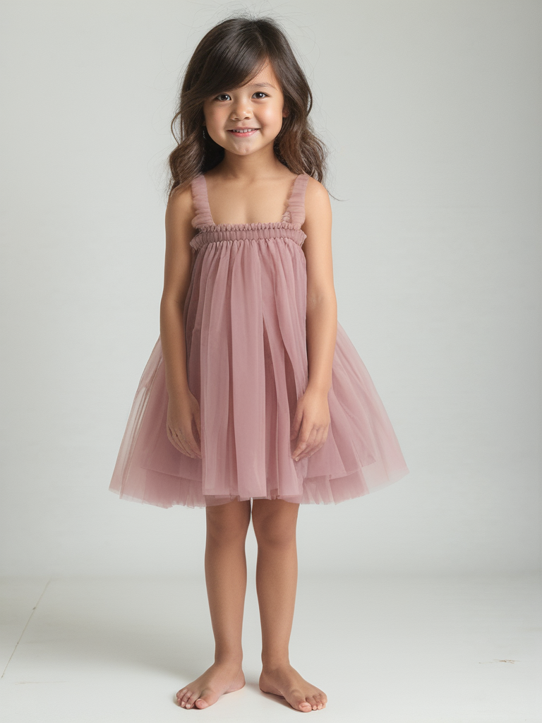 DOLLY 2 WAY TUTU DRESS BEACH COVER UP mauve