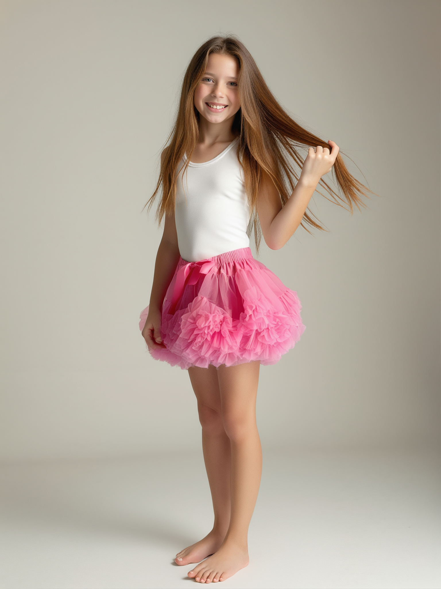 DOLLY PINK PLEASE! PETTISKIRT Aurora Bubblegum pink