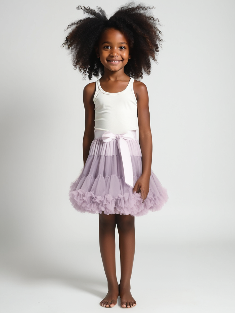 DOLLY by Le Petit Tom ® LITTLE LAVENDER QUEEN pettiskirt little lavender
